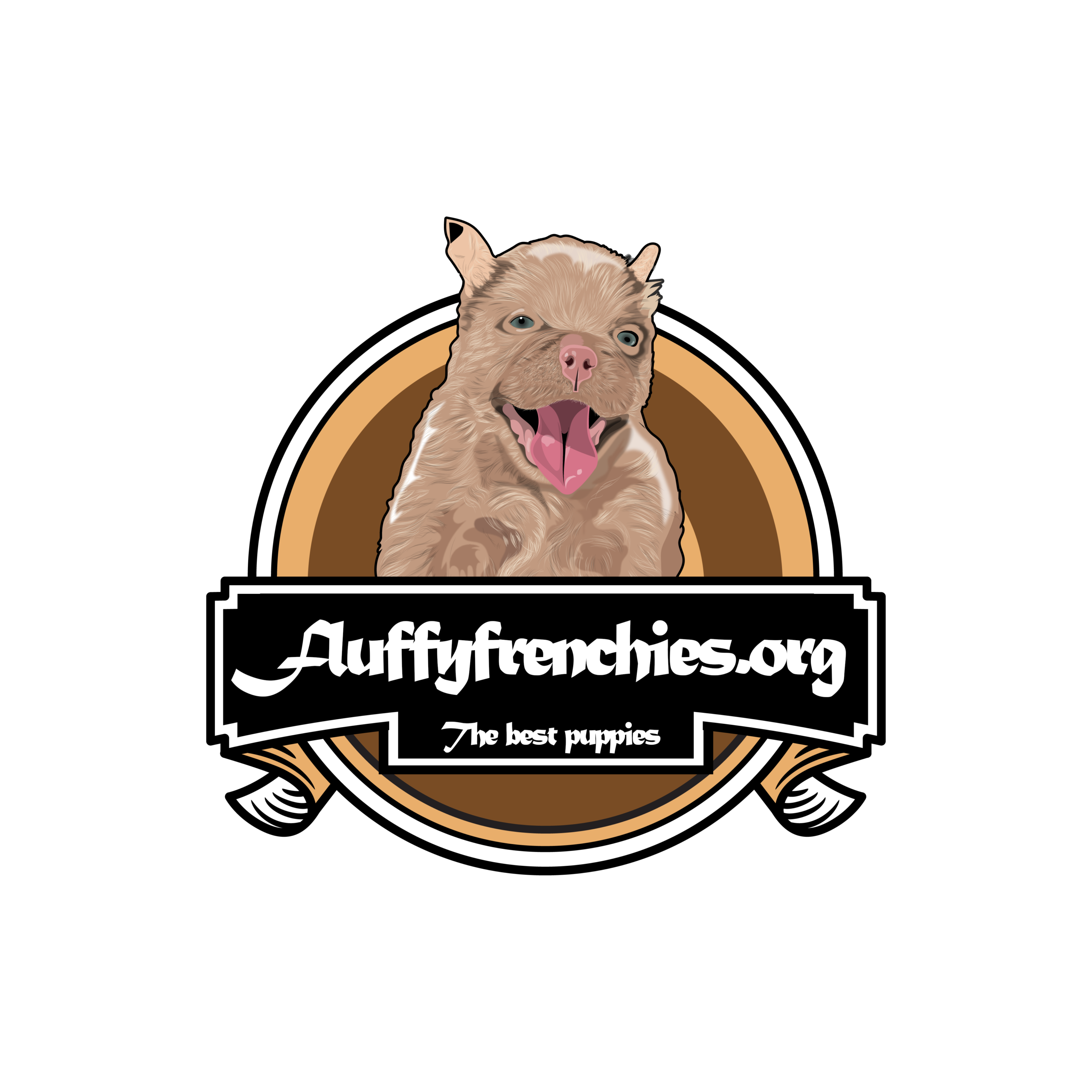 Logo for French Bulldog Fluffy Breeding, USA,Miami, New York, Washington, Massachusetts, Nueva Jersey.webp